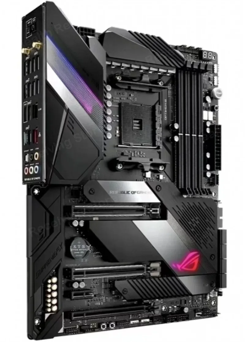 X570 Motherboard ROG CROSSHAIR VIII HERO WIFI AM4 Motherboard DDR4 128GB PCI-E 4.0 M.2 USB3.2 ATX for AM 3rd/2nd Gen AM CPU