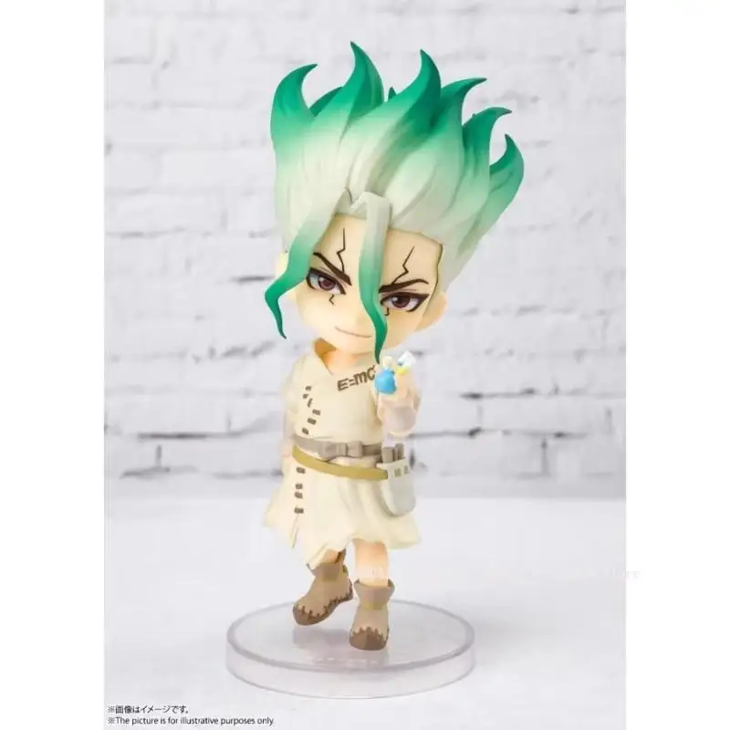 بانداي متوفر في المخزون فيجوارت Mini Dr.STONE Asagiri Gen Ishigami Senkuu Shishio Tsukasa Kohaku أنيمي عمل الشكل لعبة هدية نموذج