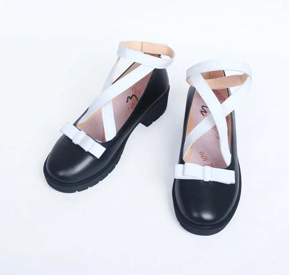 Danganronpa V3: Killing Harmony-chaussures de Cosplay Kirumi Tojo, sur mesure de précision