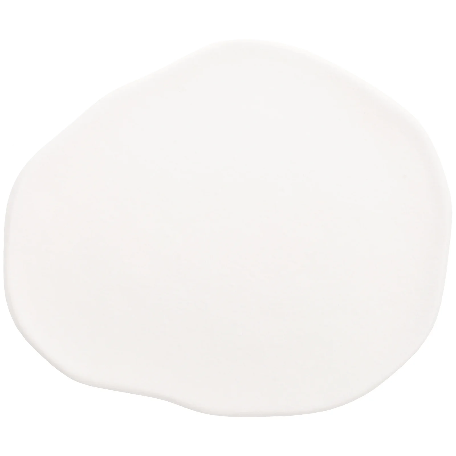 

Oval Jewelry Tray Plaster Material Irregular Shape Elegant Jewelry Holder Ring Bracelet Key Dish for Photo Prop