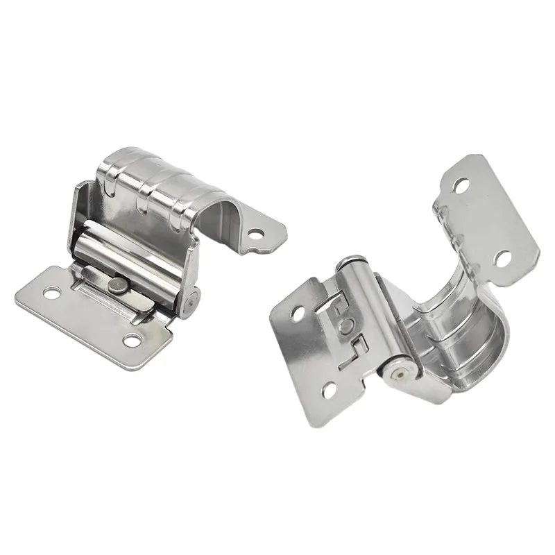 Arc Furniture Cabinet Hidden Hinge Bedside Cupboard Door Support Damping Bracket Kitchen Toolbox Fitting Hardware