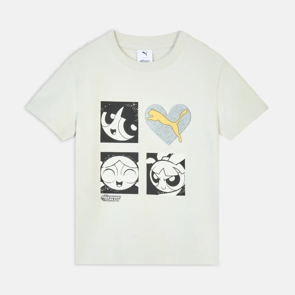 

Женская футболка Puma PPG SS TEE Comic W - спортивная повседневная футболка с коротким рукавом 63746882