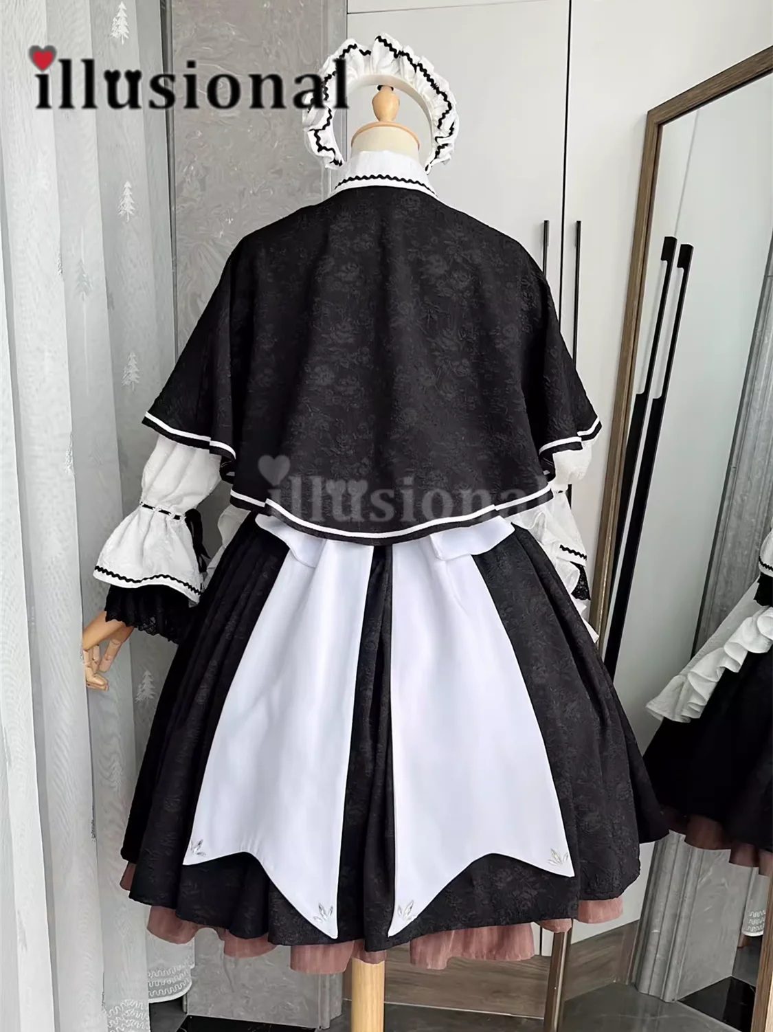 illusional Custom size made Elaina from Wandering Witch: The Journey of Elaina Cosplay Costume Anime dress Comic posters maid dr