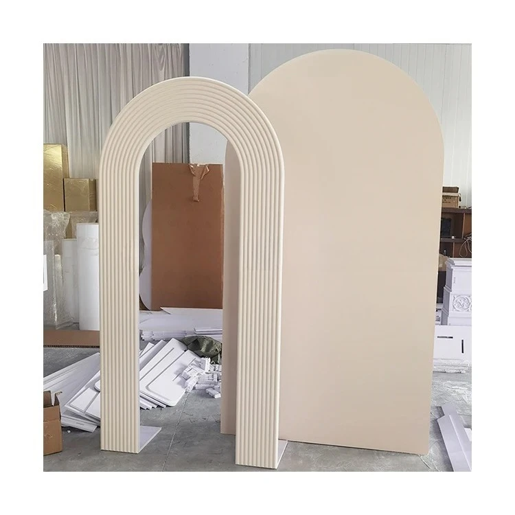 

Factory custom wedding arch background arch photo background acrylic background wall