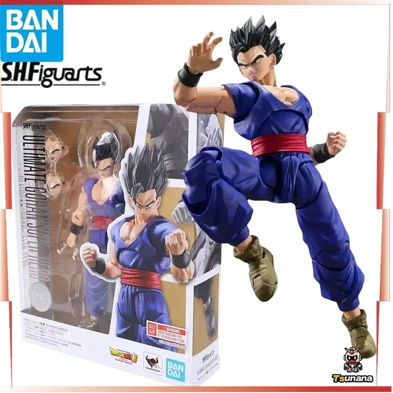 

In Stock Bandai S.H.Figuarts Dragon Ball Super: Super Hero Ultimate Gohan Super Hero Anime Figure Action Model Toys Gift