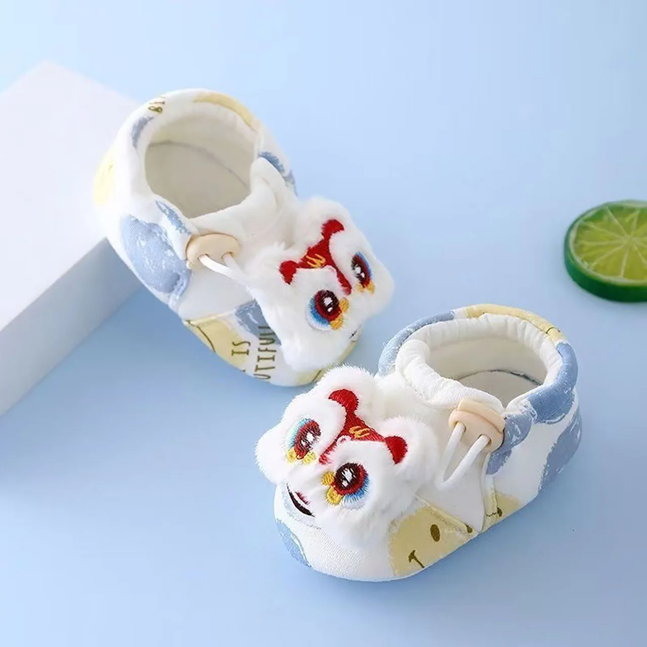 

Детские кроссовки с хлопковой подошвой, противоскользящая детская обувь на мягкой подошве, весенне-осенние кроссовки для новорожденных, детская обувь для кроватки 0-1 лет