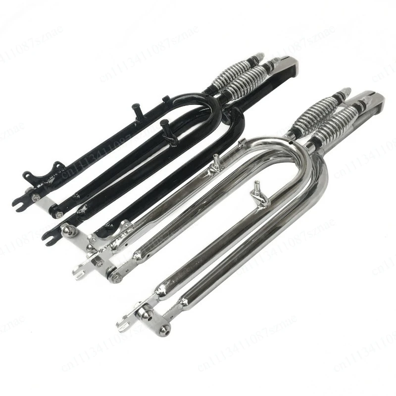 New 26 inch 24 inch double  retro beach bike connecting rod front fork modified Indian V brake
