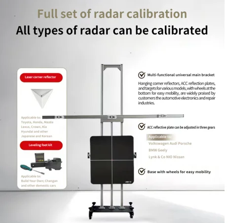 ADAS Tool Full Set For ACC Radar And Adaptive Cruise Control Calibration Vehicle Safety Monitoring For Acc For Audi