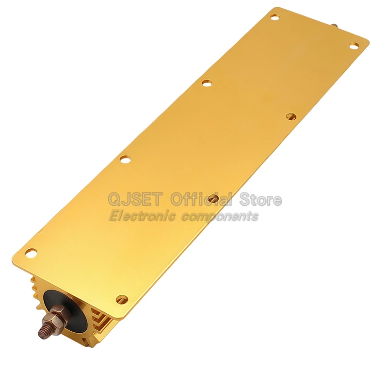 1 шт. RXG24-300 Вт, высокая мощность, золотой алюминиевый резистор в алюминиевом корпусе/ограничение тока, резистор декодера предварительной зарядки 0,1 3 4 5 20 10 Ом 10 кОм