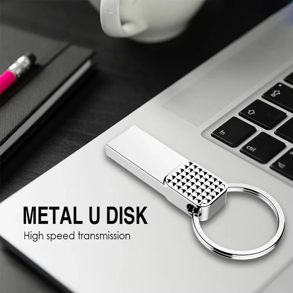 2TB Flash Drive USB 3.2 High Speed Pen Drive 1TB Metal Waterproof Type C USB Memory Stick For Computer Car Storage Devices New