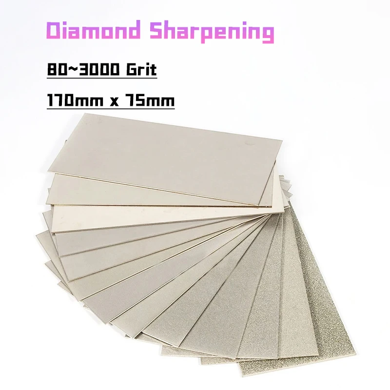 Peijian 80~3000 Grit Professional Rectangle 170mm X 75mm Knife Sharpening Whetstone Hot For Knives Chisel Abrasive Tool