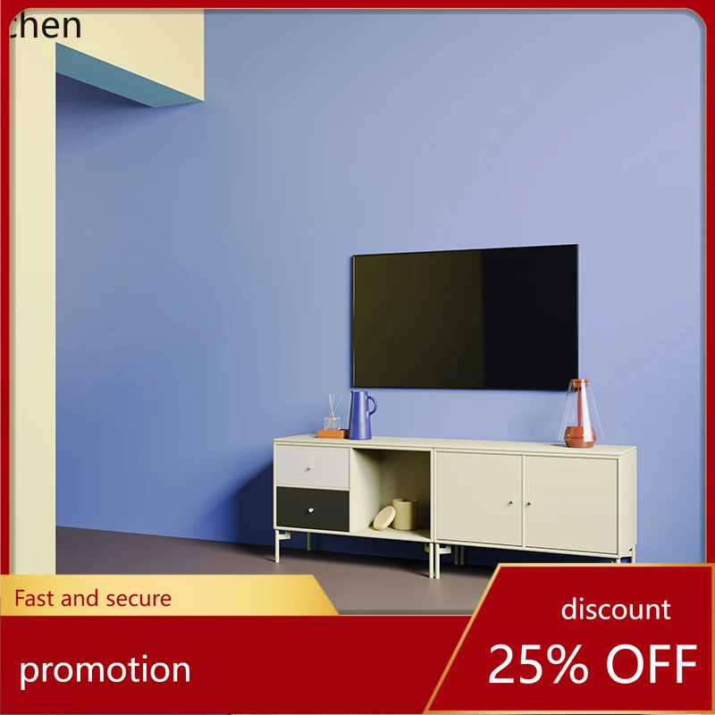 

HXL dopamine custom color TV cabinet can hang nordic decoration home