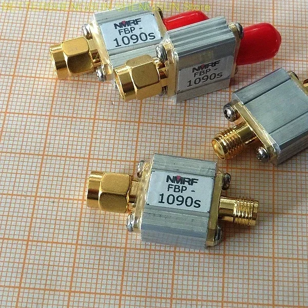 

1090MHz ADS-B aviation frequency band Bandpass SAW filter with bandwidth 8MHz and SMA interface