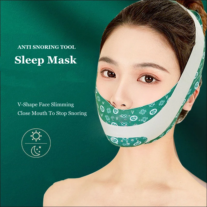 Face Slimming Anti-Snoring Strap Facial Skin Lifting Close Mouth For Reduce Snoring Health Care Beauty Tool Stop Snoring Belt