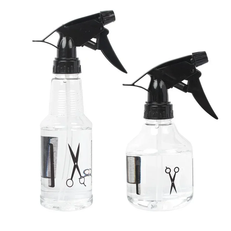 250ML Hairdressing Spray Bottle Salon Barber Hair Tools Water Sprayer Transparent Make-up Style Portable Plastic Spray Bottles