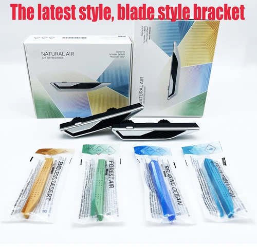 Para BMW, nueva forma de hoja, salida de aire para coche, Perfume, aire acondicionado para Clip colgante, aromaterapia para coche, ambientador especial