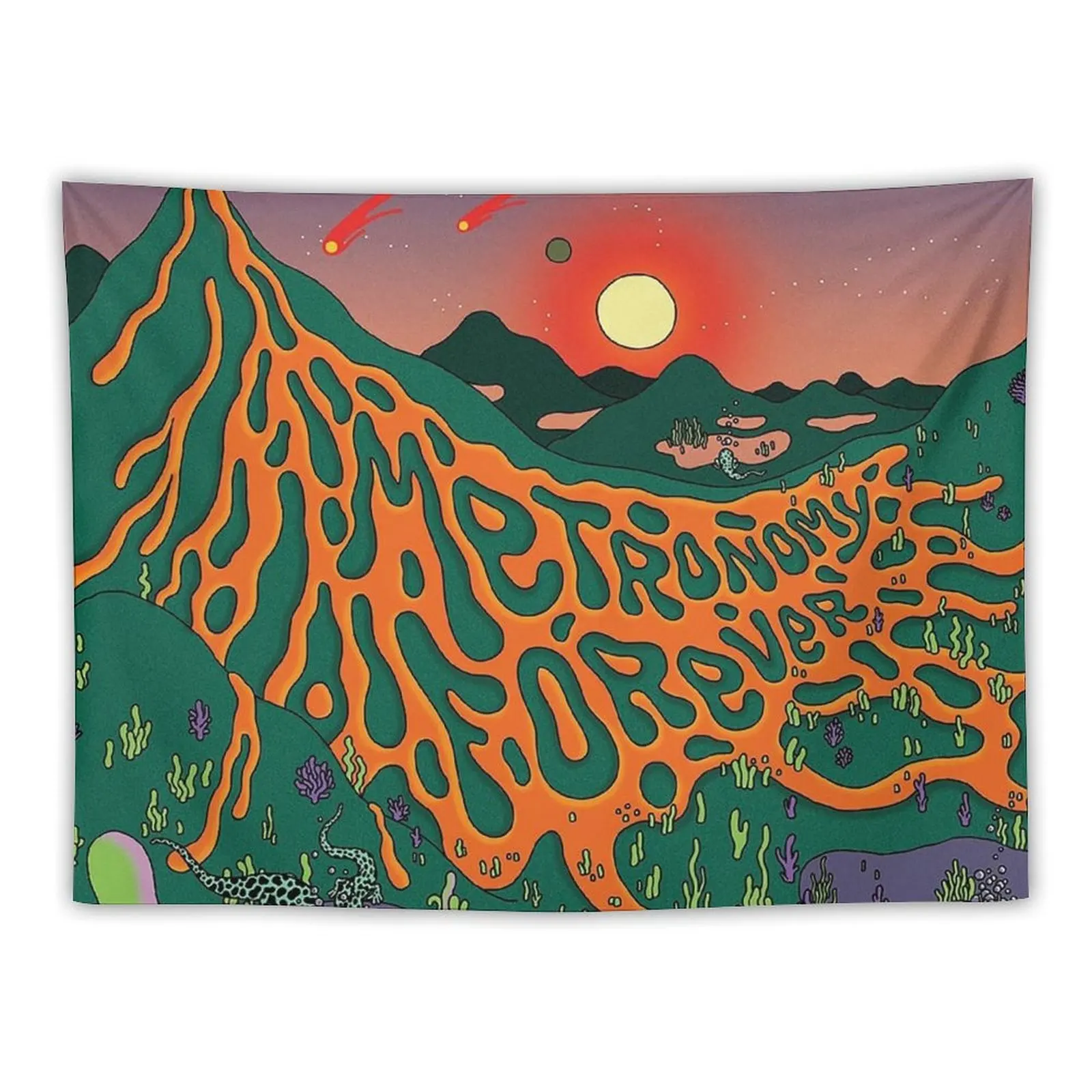 

orange metromini Tapestry Aesthetic Room Decor Korean Korean Room Decor Tapestry