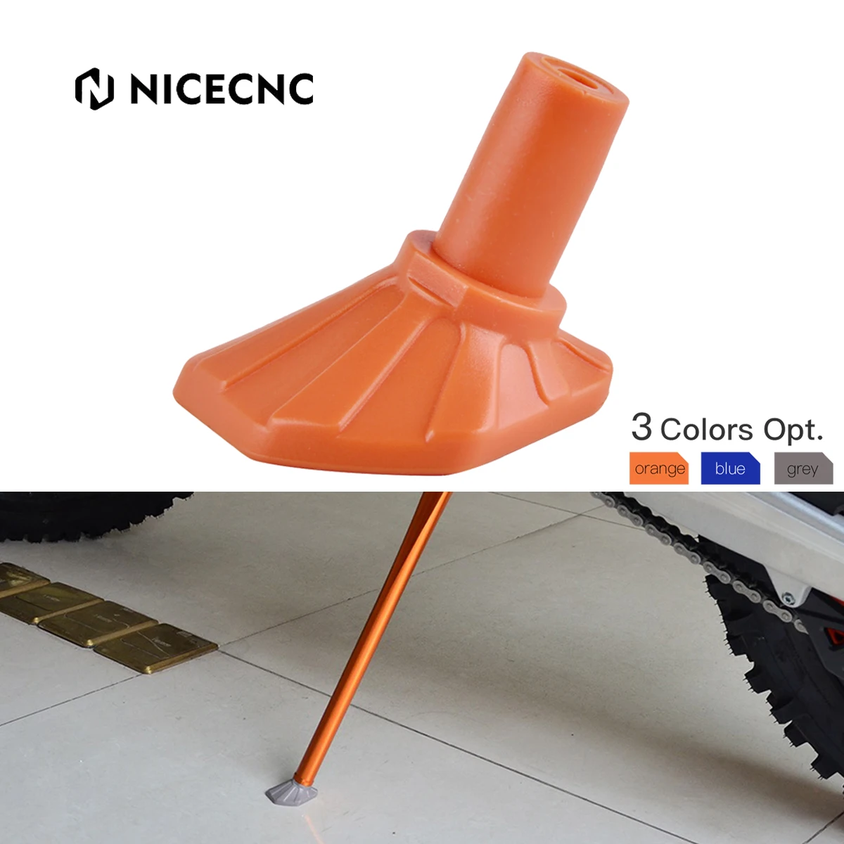 

For KTM EXC 300 2008-2022 EXC 250 EXCF 350 EXC 450 EXC 500 XC 250 XC 300 XCW XCF Motorcycle Plastic Kickstand Side Stand Base