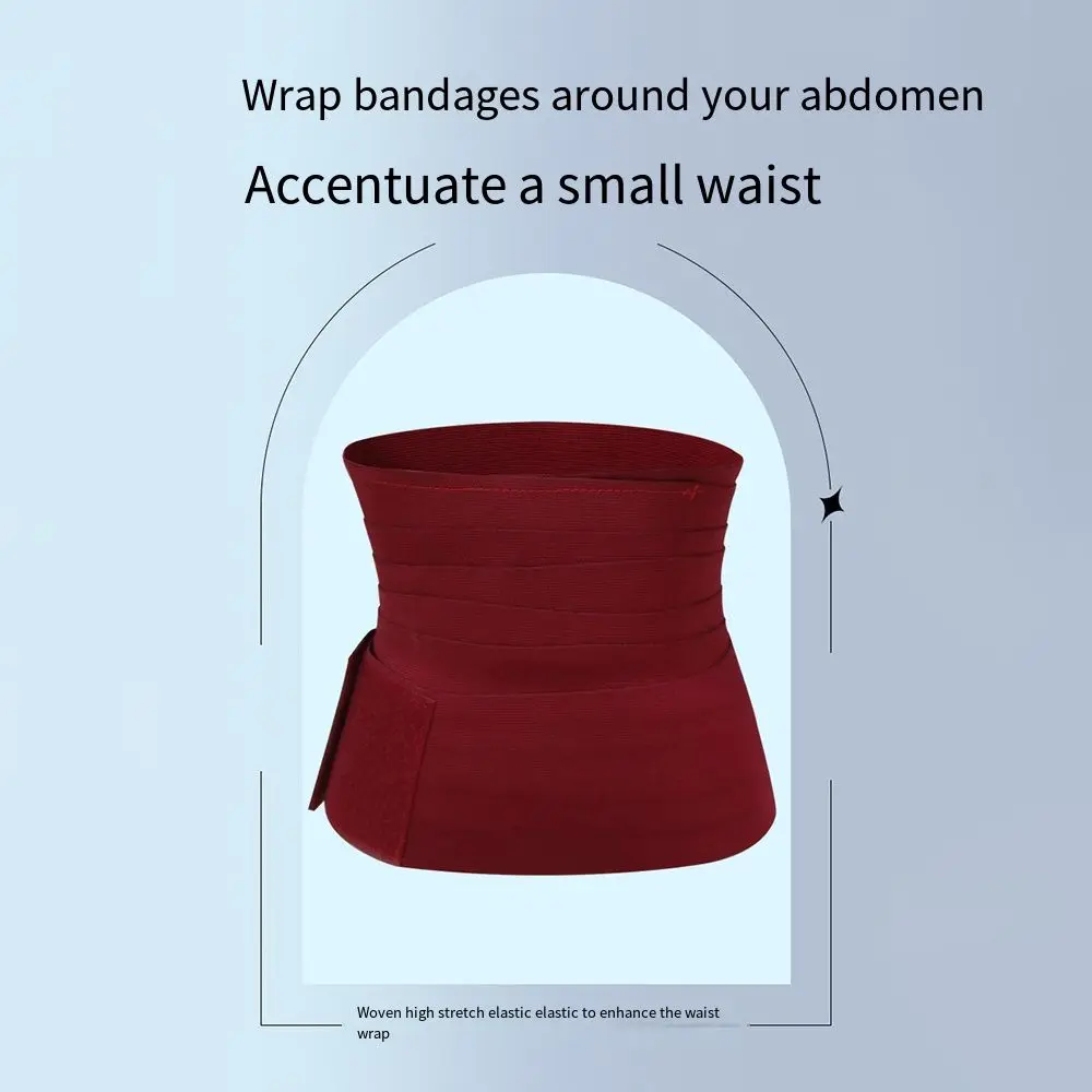 Ajustável cintura envoltório Trainer, arrebatar Shapewear Wraps, Nylon elástico cintura linha bandagem, durável resistente barriga corpo Shaper, uso diário