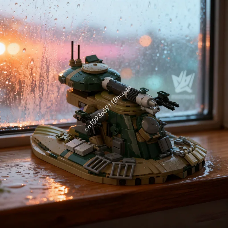 

1090 деталей MOC: Модель имперского истребительного танка Star Battle, конструктор, рождественский подарок, развивающая игрушка для детей, сборка своими руками