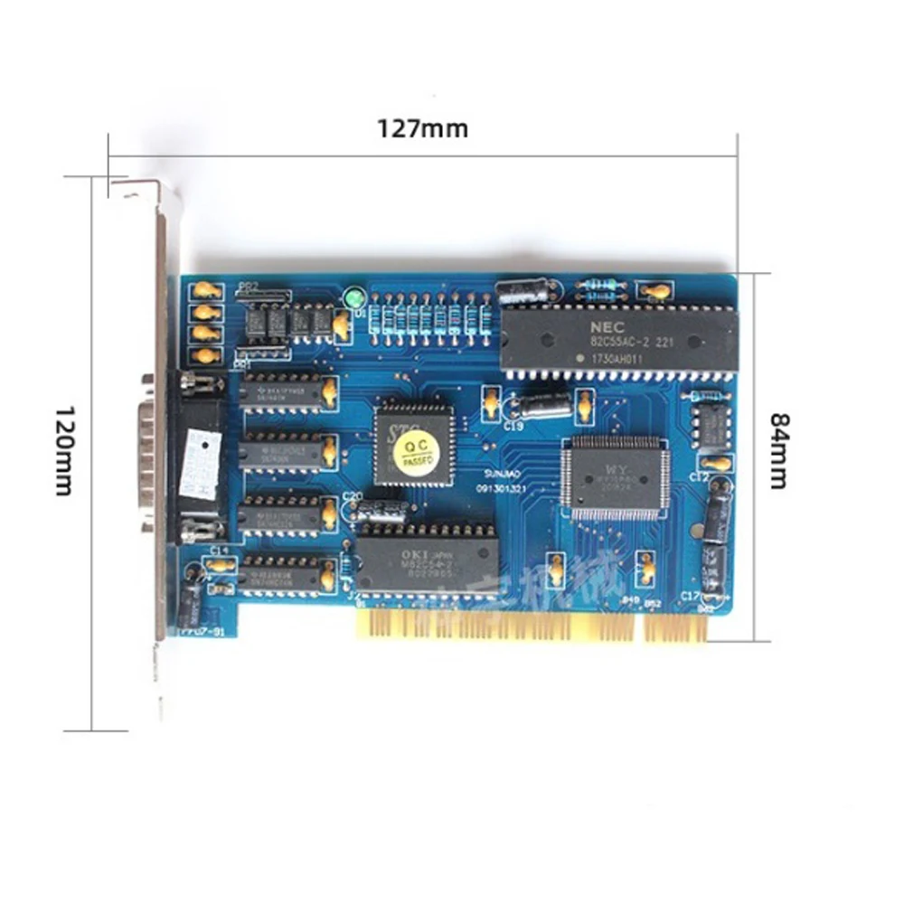 

3 Axis PCI Motion Control Card Set for CNC Router Engraving Milling Machine Compatible with 5.4.49 5.5.55 5.5.60 Software