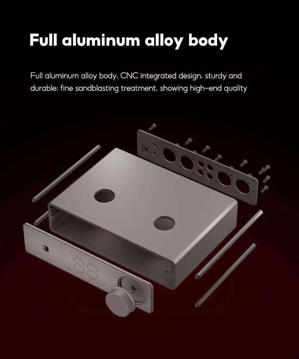 AIYIMA Audio T20 Röhrenvorverstärker, vollsymmetrischer XLR/RCA-Ausgang, Stereo-Vorverstärker mit DAC AMP, 12 V Auslöser für Hifi-Heimverstärker – Detail 14