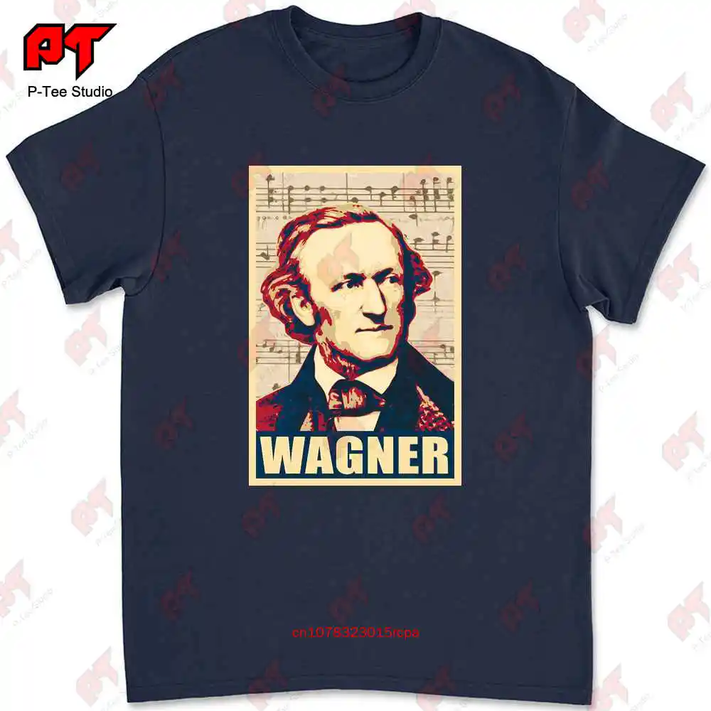 Richard Wagner Musical Notes T-shirt OWW5