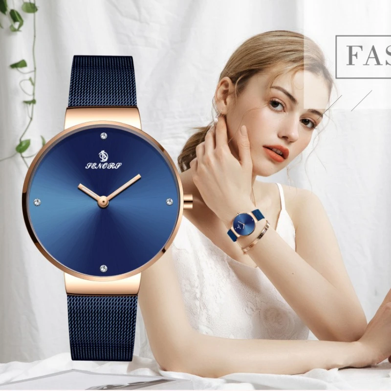 Luxury Elegant Ladies Watch Fashion Slim Student 2025 New Simple Casual Waterproof Quartz Watch Birthday Gift