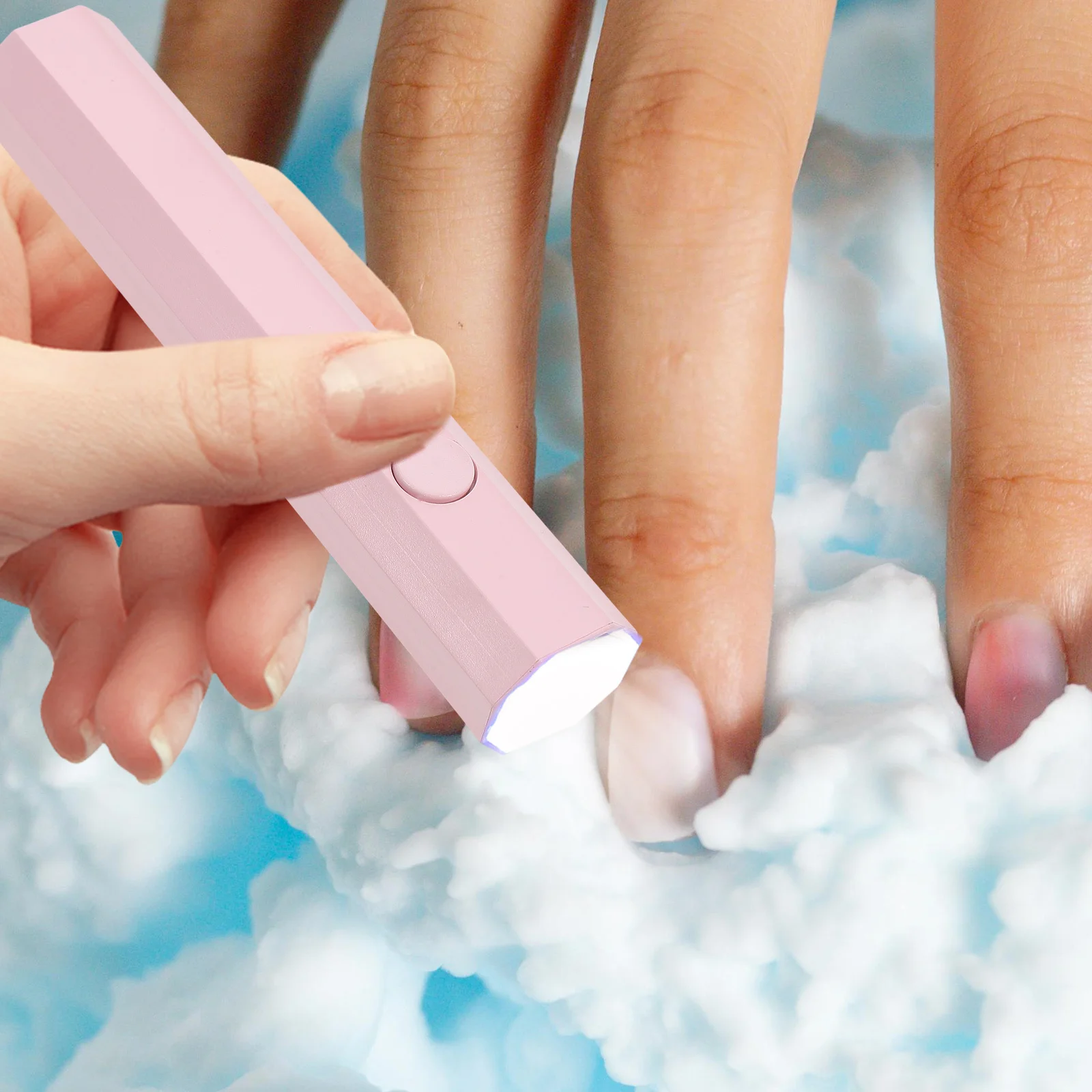 미니 UV 네일 램프 매니큐어 건조기 휴대용 ABS 소재 빠른 건조 네일 폴리시 램프 가정용 살롱용 매니큐어 도구