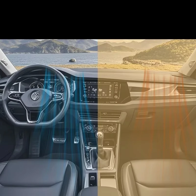 UVR99% Blocking Window Tint Film Automotive Ceramic Sun Protection Explosion-proof Car Window Film