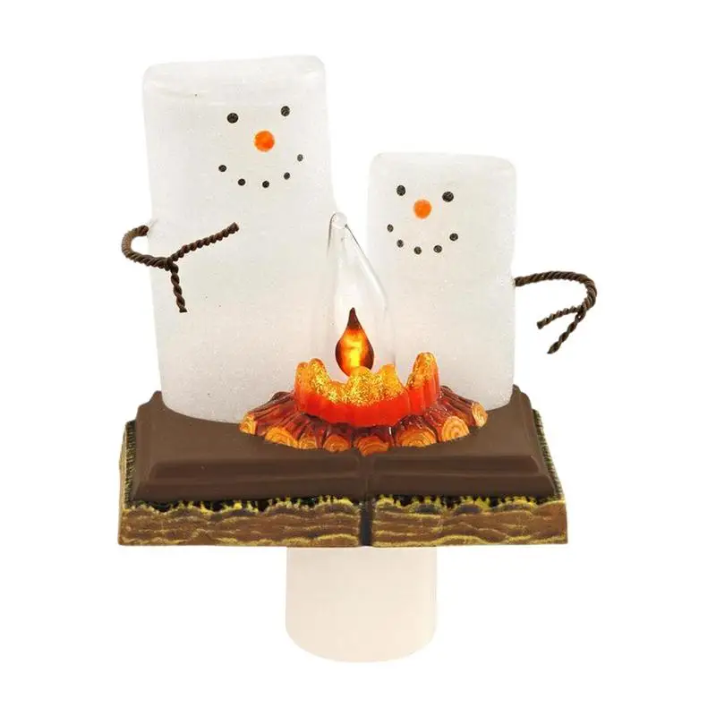 

Campfire Night Light Christmas Campfire Lamp Portable Small Electric Light Battery Operated Campfire Lamp For Christmas Indoor