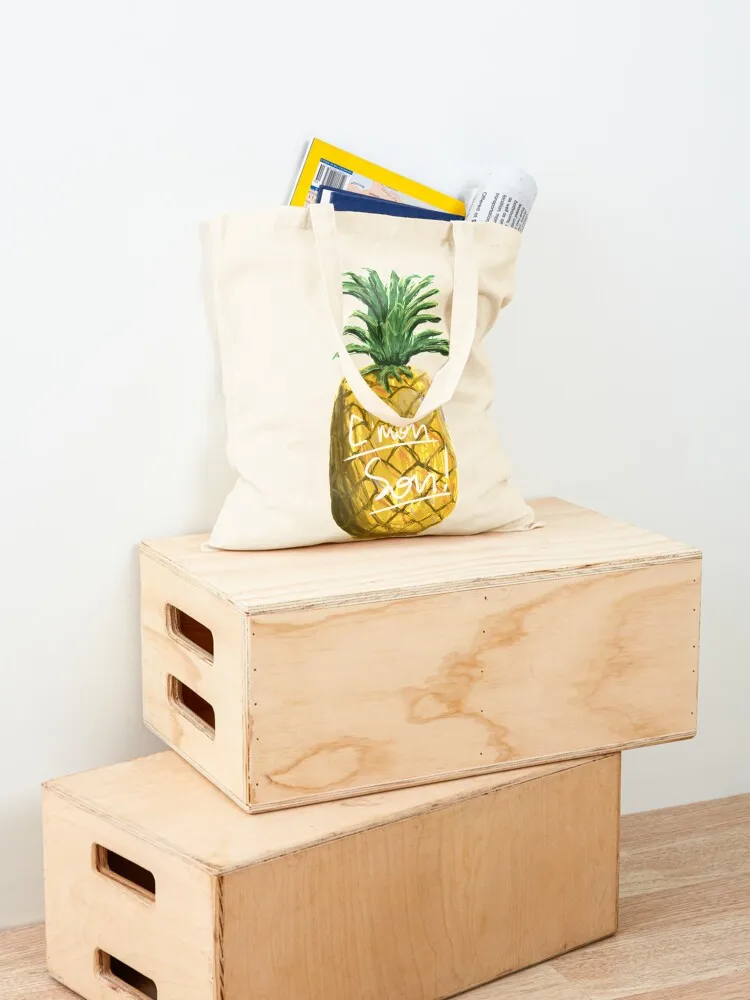 C’mon Son! Psych TV Show Art Gift Shawn and Gus Tote Bag canvas shopping bag tote bag men's shopping cart bags