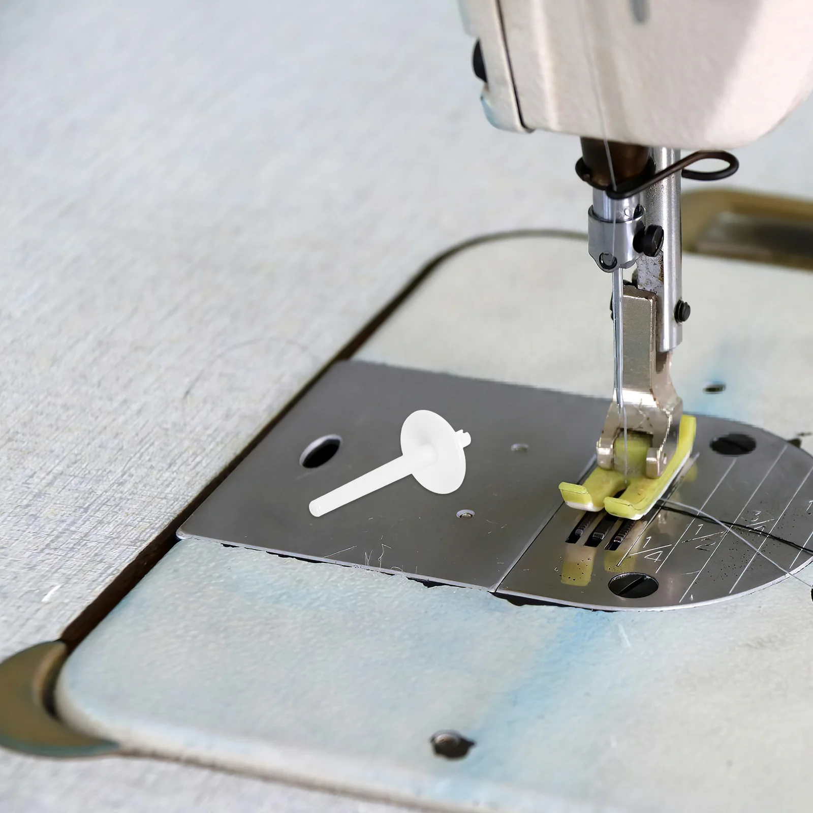 6 قطعة ماكينة خياطة مساعدة بكرة دبوس الموضوع بكرة دبوس محول بكرة بلاستيكية استبدال حامل لمستلزمات الخياطة #2