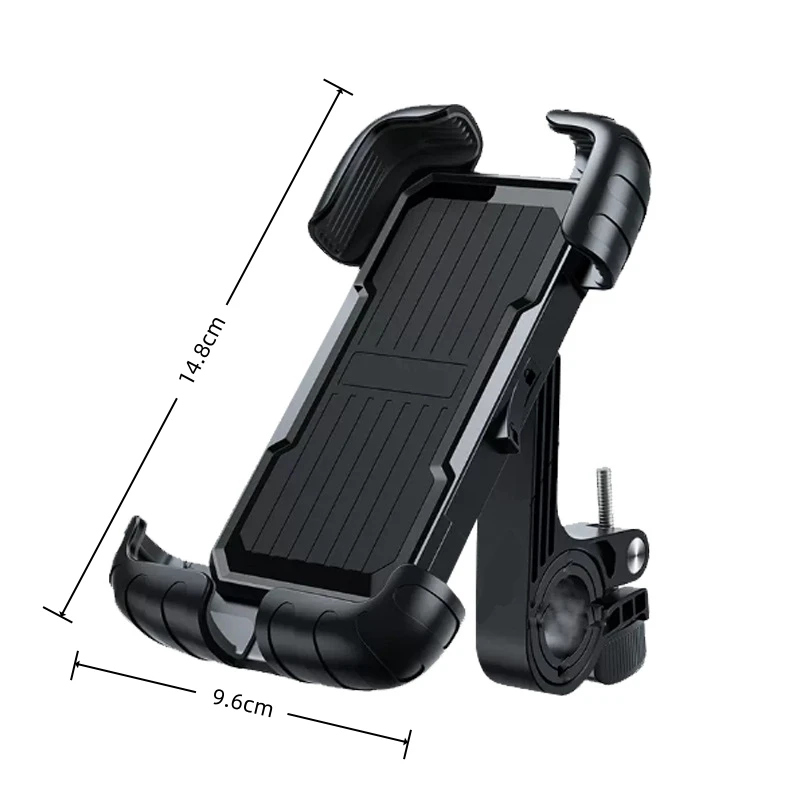 360° Rotatable Shockproof Bike Phone Holder Phone Mount Universal for Bicycles Scooters Motorcycle