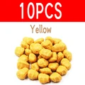 10 piezas amarillas