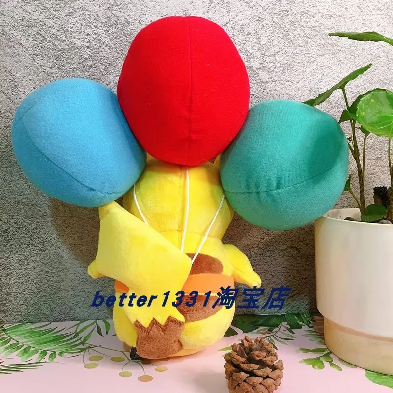 Original Japão Okinawa Limited Balão Voador Pikachu Boneca de Pelúcia 2021 Spot Pokémon