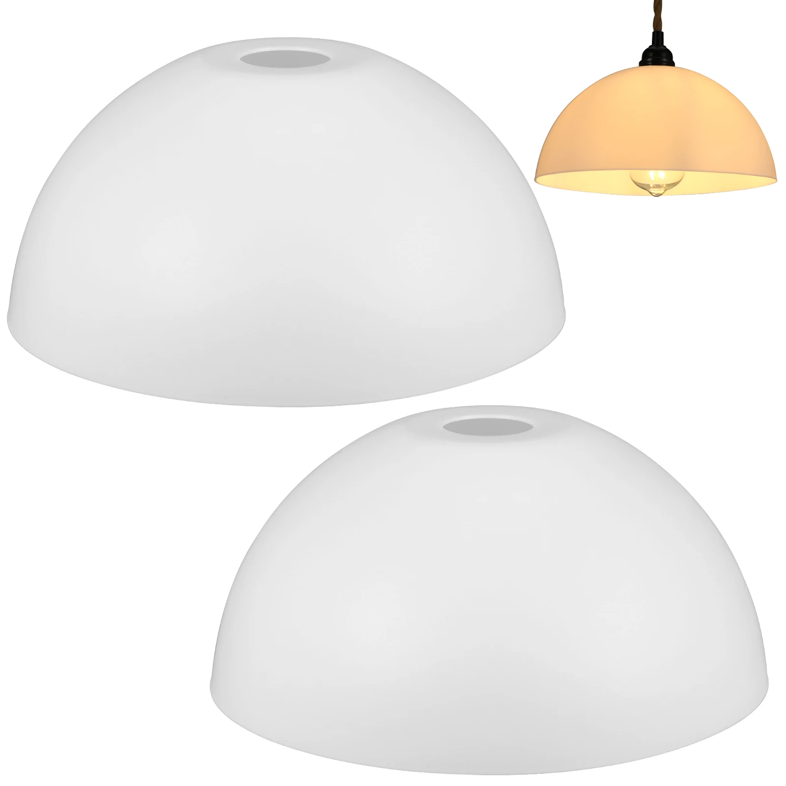 

2pcs Mushroom Lampshade Plastic Desk Light Living Room Bedroom Table Lamp Accessories Lamp-chimney