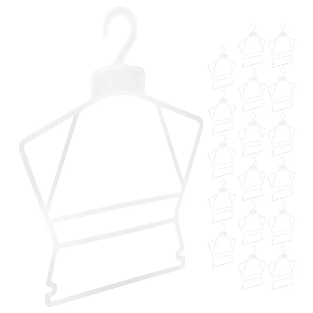 

20Pcs Baby Clothes Hangers Plastic Infant Swimsuit Hangers Toddler Clothes Organizer Nursery Closet Kids Garment Display