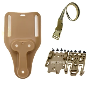 حافظة الساق التكتيكية ، حزام متوسط منخفض ، حافظة حلقة ، مسدس عالمي ، دعامة فخذ مرنة للصيد ، QLS ، 19 ، 22 أعلى 6 مبيعات غلاك الساق الحافظة - رقم 2