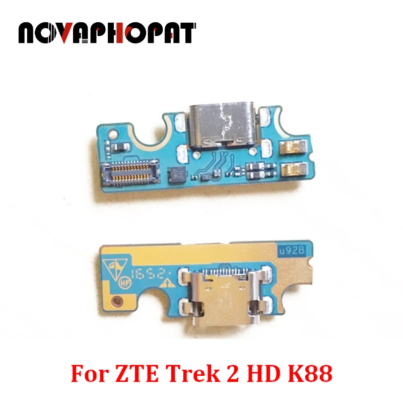 

Novaphopat For ZTE Trek 2 HD K88 USB Dock Charging Port Connect Connector Fast Charger Flex Cable Board Replacement Parts
