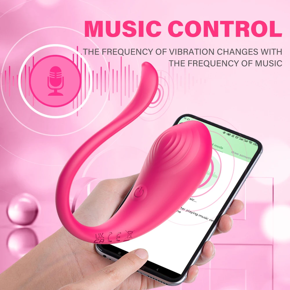 Lange Afstand Controle App Controle Vagina Ballen Draagbare Bluetooth App Vibrator Voor Vrouwen G-Spot Vibrators Seksspeeltjes Vibrerend Ei