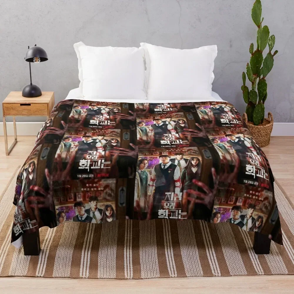 

All of Us Are Dead Kdrama -    Throw Blanket Designers Luxury Designer Plush Thin Blankets