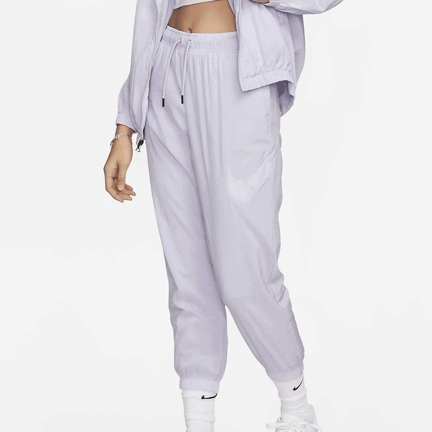 

Оригинальные летние новые женские повседневные спортивные тканые джоггеры Nike DM6184-536