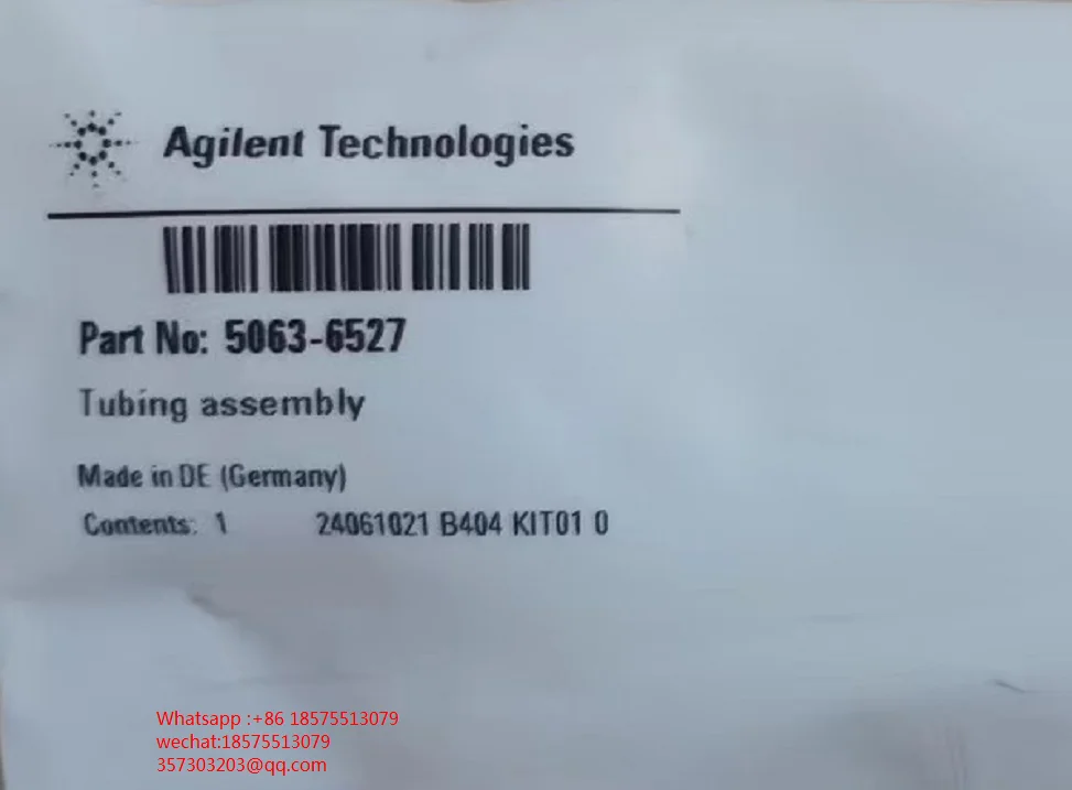 For Agilent 5063-6527 Liquid Phase Drain Tube New