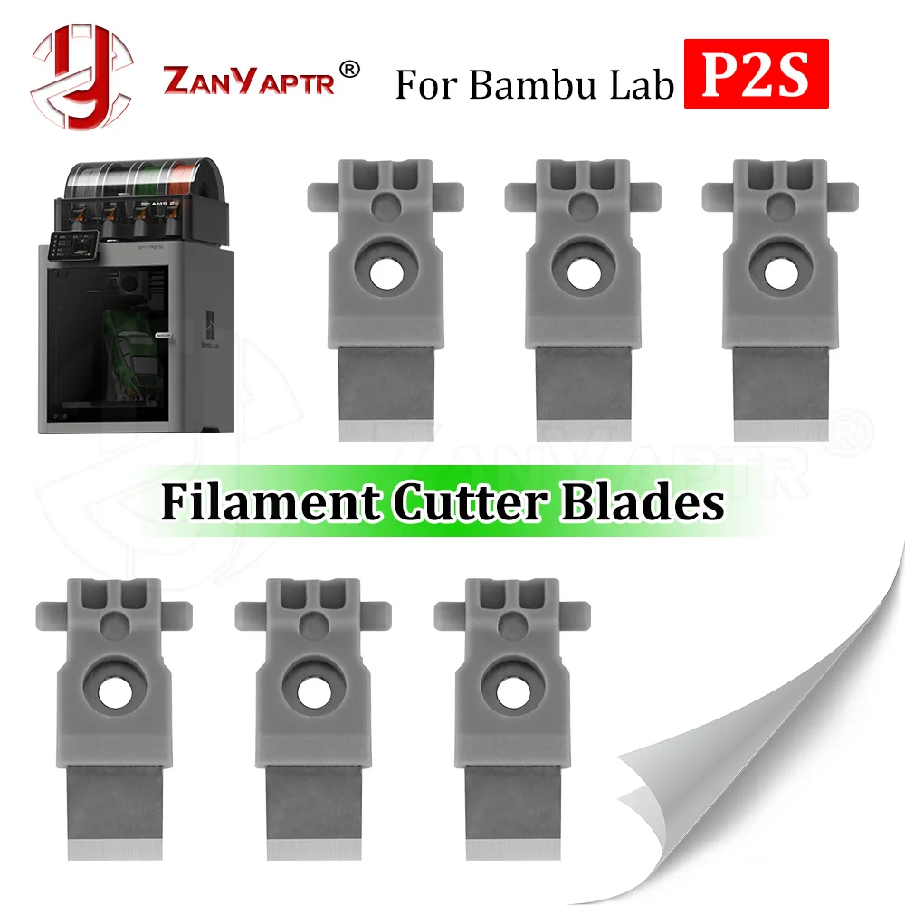 Filament Cutter Blade Assembly for Bambu Lab P2S 3D Printer Automatic Filament Cutting Module Spare Parts