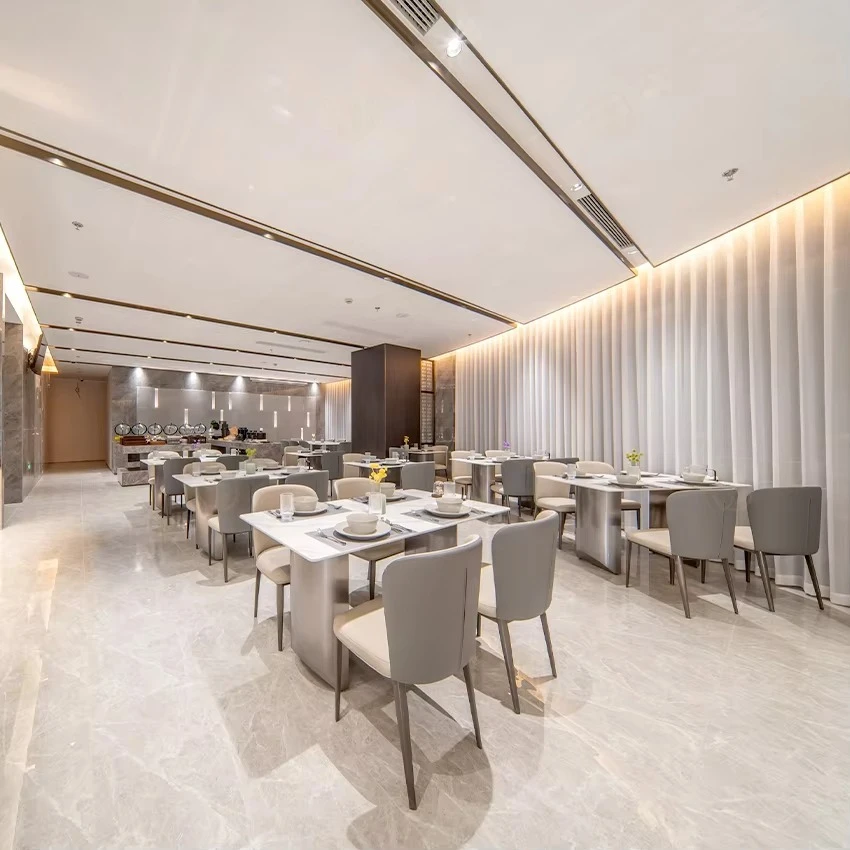 

High quality metal frame catering furniture set hotel restaurant furniture