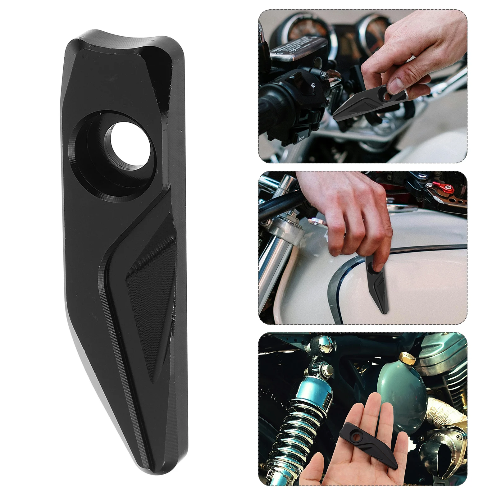 

1 set 1 Set Motorcycle Sensor Protector Cover Front Brake Disc Guard For Adv160 Swing Arm Aluminum Alloy Protection Cover
