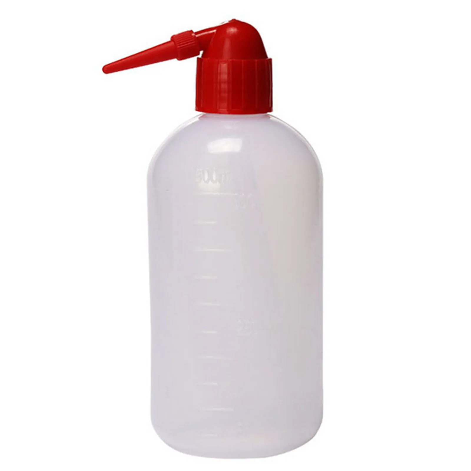 Botella de plástico de biodiésel para laboratorio, bote de plástico de 500ml, enjuague, lavado único