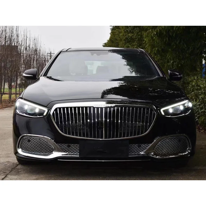 Suitable for 06-13 Mercedes-Benz S-Class W221 Modified W222 Maybach Full Body Kit Headlights Taillights Front and Rear Bumpers