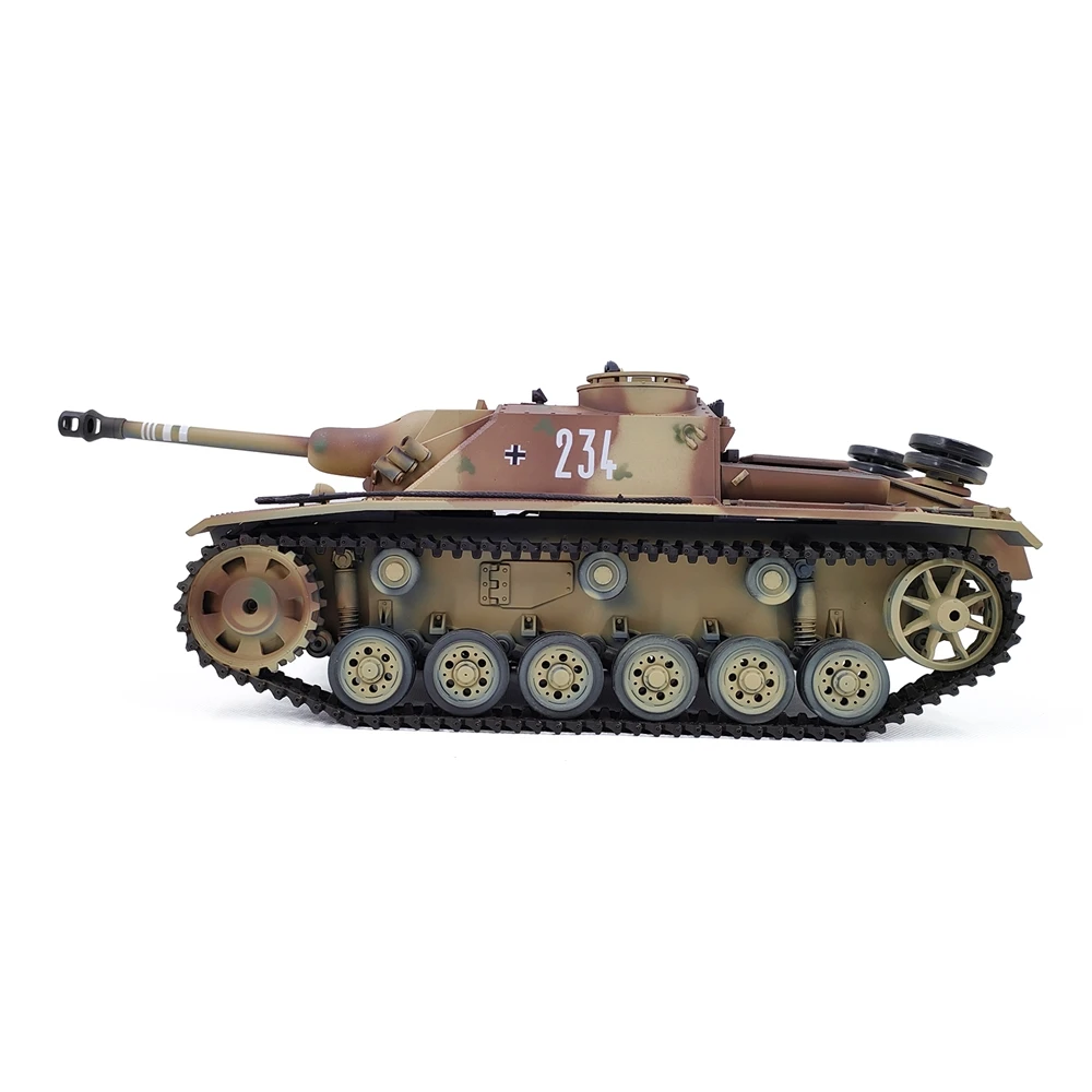 Coolbank RC HOBBY Upgraded Edition RTR 1/16 Deutscher Panzerkampfwagen III HL 3868 Pz. Kpfw. III F8 RC Tanks Raucheffekt IR Battle